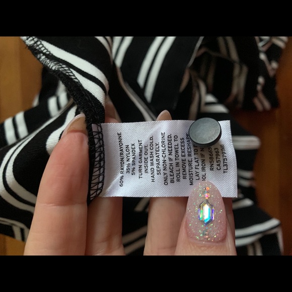 Leith asymmetrical hem top M - Picture 4 of 7